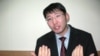 Автор Алмас Көшербаев өзіне қарсы қозғалған азаматтық іс бойынша сотта, Алматы, 14 қаңтар 2009 ж.