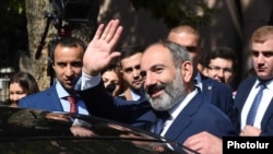 Премьер-министр Армении Никол Пашинян. Ереван, 8 октября 2018 года.