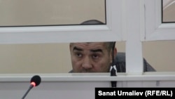 42-летний Абдухалил Абдужаббаров, которого судят за «Возбуждение религиозной вражды, повлекшее тяжкие последствия». Уральск, 25 июля 2017 года.
