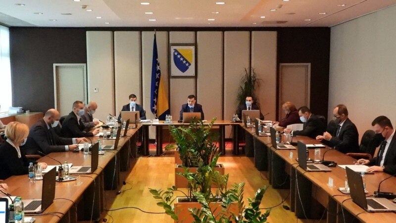 Vijeće ministara BiH usvojilo Nacrt budžeta institucija za 2021.
