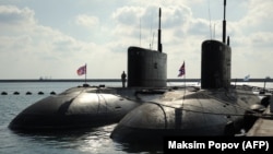 Submarine rusești la Tartus, septembrie 2019