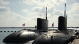 Russian submarines docked at a Russian naval base in the Syrian port of Tartus. (file photo)