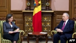 Victoria Nuland primită de președintele Nicolae Timofti la Chișinău