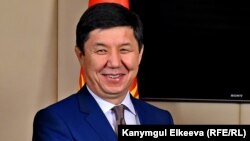 Қырғызстан премьер-министрі Темір Сариев. Бурабай, Қазақстан, 29 мамыр 2015 жыл.