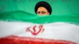 Iran -- Presidential candidate Ebrahim Raeisi, during a campaign rally in the city of Qom, on Saturday May 6, 2017.