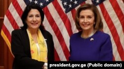 Саломе Зурабишвили и Нэнси Пелоси