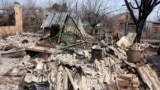 Разрушения в Каменском. Фотография сделана 2 апреля 2022 года