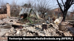 Šteta prouzrokovana ruskim granatiranjem u Kamjanskom, na rezervoaru Kahovka u ukrajinskoj regiji Zaporožje, u aprilu 2022. godine.