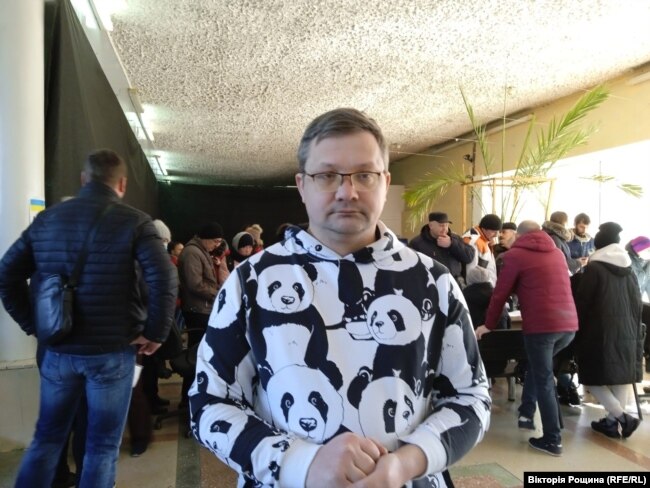 Oleh Balaban is the head of the Berdyansk Center for Children and Youth Creativity. "We are now like the whole country. We live one day at a time,” he said.