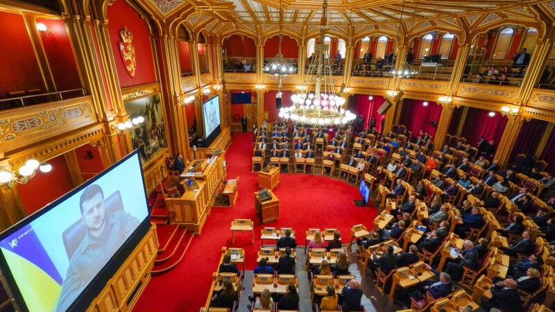 Europa mora zatvoriti luke za ruske brodove, poručio Zelenski norveškom parlamentu