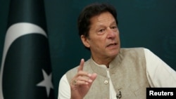 Pakistan's foreign minister said Prime Minister Imran Khan was "disappointed" but will respect the verdict of the Supreme Court. 