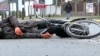 Един от загиналите в Буча е бил повален, докато е карал колело.