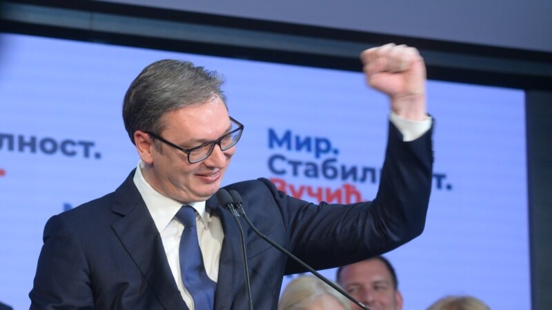 Prema CeSID-u Vučić osvojio 58,3 odsto glasova na predsedničkim izborima