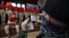 Дети в военной форме. Керчь, Крым, Украина, 19 октября 2021 года