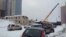 Площадка строительства "Салават күпере"