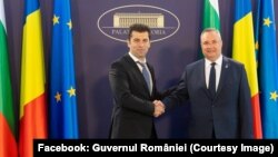 Premierul bulgar Kiril Petkov și premierul Nicolae Ciucă au semnat un acord bilateral pentru folosirea unui feribot la frontiera Giurgiu - Ruse
