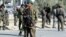 Afghan soldiers in Kandahar on 16 January