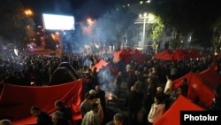 Акция оппозиции в Ереване, 1 мая 2022 года