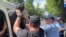 Kazakhstan - Police detain people at central park. Almaty, 1 May 2022 