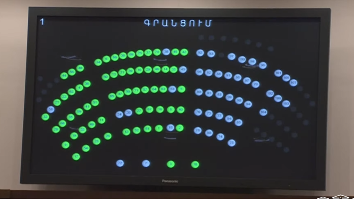 The four – day sitting of the National Assembly started without opposition deputies