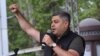 Armenia - Fatherland party leader Artur Vanetsian addresses an opposition rally in Yerevan, May 1, 2022.