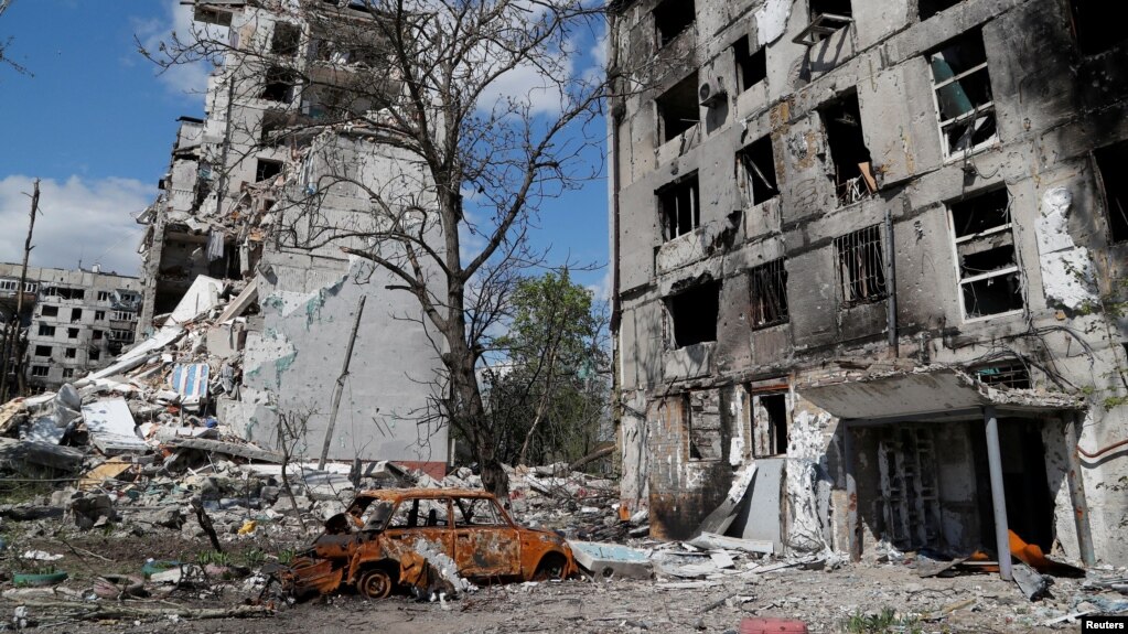 UKRAINE-CRISIS/MARIUPOL