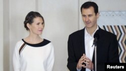 Сириянын президенти аялы менен