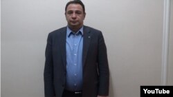 Armenia - A screenshot of an official video of the arrest of Ara Vartanian, executive director of the Hayastan All-Armenian Fund, Yerevan, 2 July 2018.