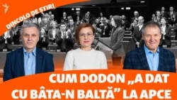 Negru și Boțan: Dodon „a dat cu bâta în baltă” la APCE