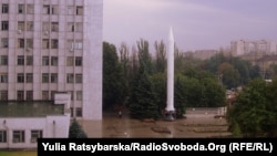 Ракета Р-12 на території заводу «Південмаш» у Дніпрі – так званий «олівець», створений Михайлом Янгелем (ілюстративне фото)