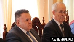 Рөстәм Ямалиев, Хатыйп Миңнеголов Шиһабетдин Нигъмәтинең "Әй, татарым, әй, син — җаным!" исемле шигырьләр китабын тәкъдим итү кичәсендә. 