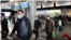 Armenia -- Armenian citizens flown back from Iran are seen at Yerevan airport, February 26, 2020.