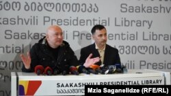 საქართველოს მესამე პრეზიდენტის, მიხეილ სააკაშვილის ძმები: დავით სააკაშვილი და გიორგი სააკაშვილი 