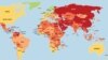 Harta Indexului libertății presei 2022 (RSE)