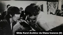  Джилда Карол и Джордж Харисън 