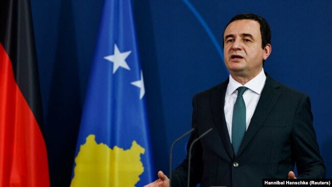 Kryeministri i Kosovës, Albin Kurti.