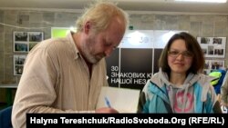 Письменник Тарас Прохасько на BookForum у Львові, 19 вересня 2021 року