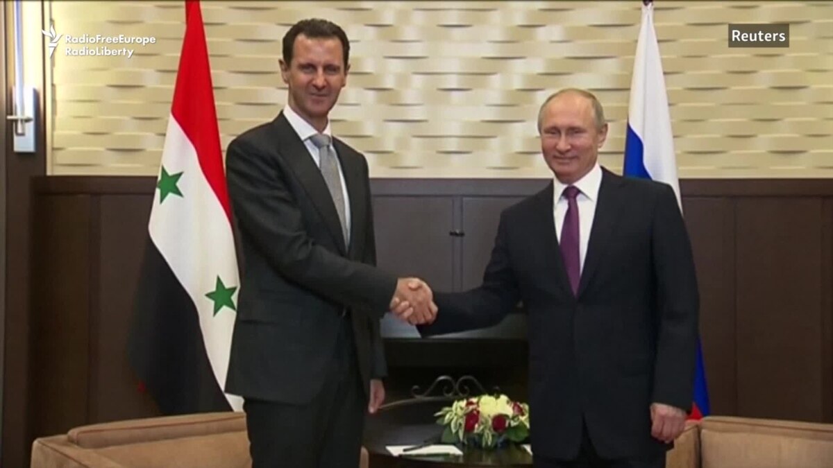 Putin Hosts Assad In Sochi 3329