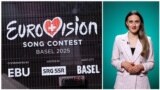 Cristina Popusoi explaining Eurovision 2025 (collage)