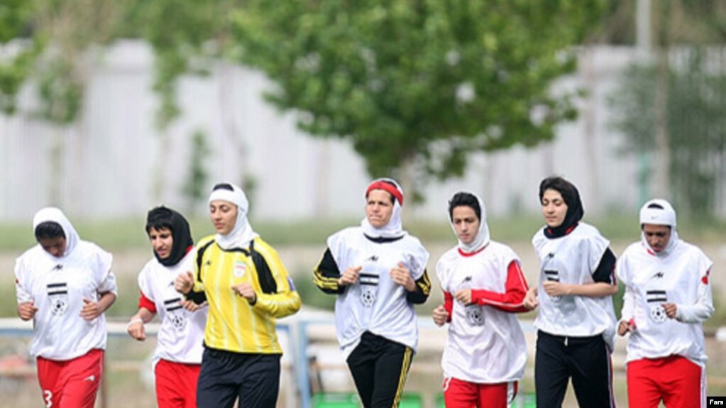  تیم ملی فوتبال زنان ایران (عکس از آرشیو)