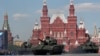 Ілюстраційне фото. Російські танки на параді на честь 9 травня, Москва 2016 рік
