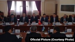 Встреча делегаций КР и РУз в Бишкеке, май 2022 г.