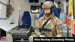Кіра Нечай, парамедик медичного батальйону «Госпітальєри»