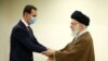 دیدار روز یکشنبه ۱۸ اردیبهشت بشار اسد، رئیس‌جمهوری سوریه، با آیت الله علی خامنه‌ای در تهران
