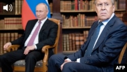 Владимир Путин и Сергей Лавров 