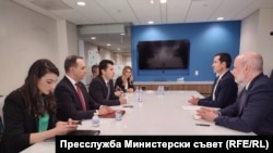  Срещата на българската делегация в централата на Световната банка във Вашингтон 