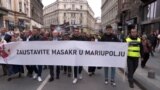 PROTEST WALK "VICTIMS FROM BIH FOR VICTIMS IN UKRAINE".