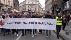 Protestna šetnja 'Žrtve iz BiH za žrtve u Ukrajini'