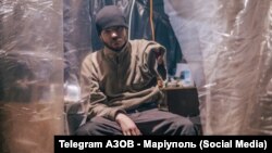 "Азовстал" заводининг ярадор ҳимоячиларидан бири