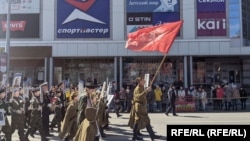 Парад Победы в Архангельске 9 мая 2022 года